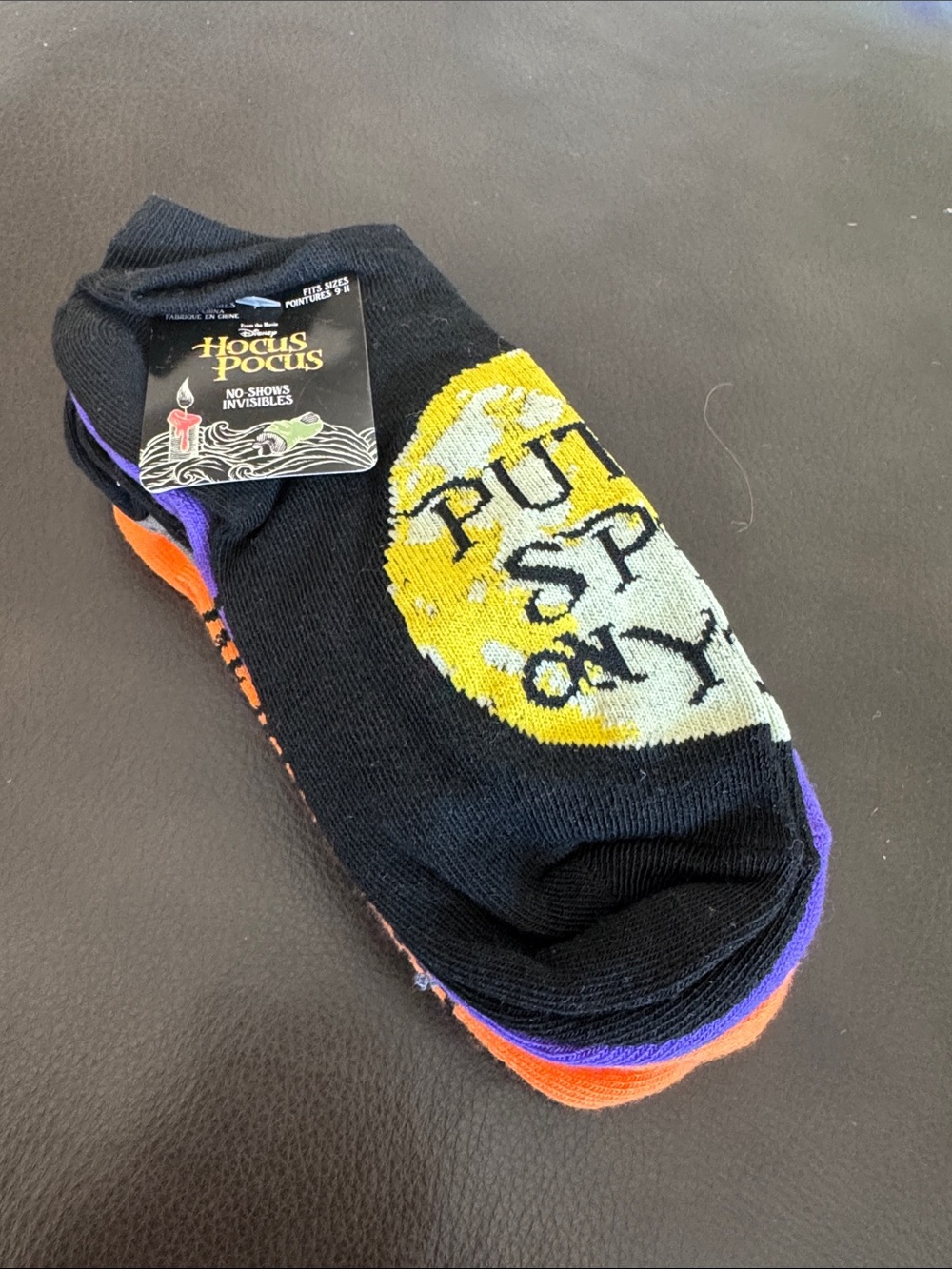 Hocus Pocus Disney No-Show 5 Pairs Socks NWT